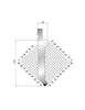 EUROSTAMP Part No. 1309 @ 415mm 85 Degree Straight Punch