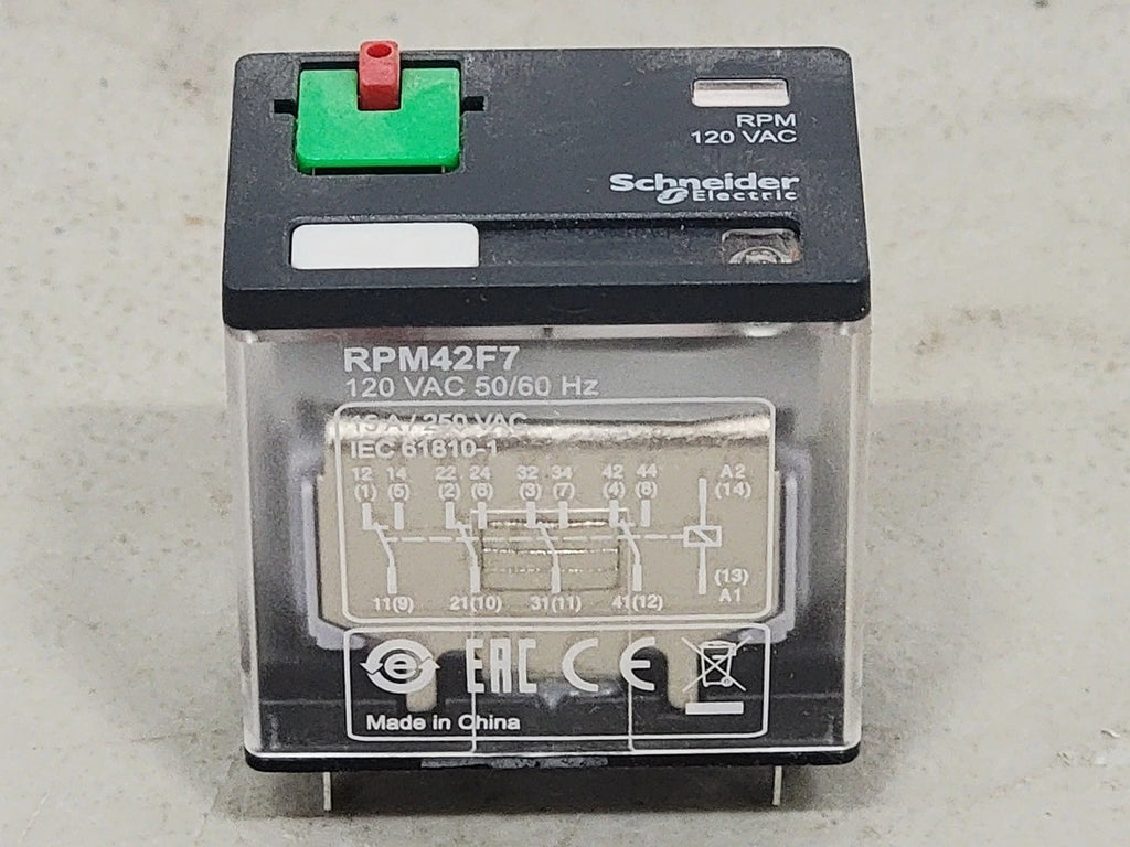 SCHNEIDER ELECTRIC 15 Amp Harmony Electromechanical Relay RPM42F7 (Box of 5)