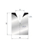 EUROSTAMP Part No. 2088 @ 415mm 45 Degree Single V Die