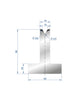 EUROSTAMP Part No. 3021 @ 415mm 60 Degree T Shape Die