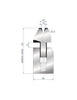 EUROSTAMP Part No. 3038 @ 835mm 26 Degree Hemming Die