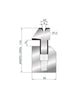 EUROSTAMP Part No. 3041 @ 415mm 30 Degree Hemming Die