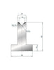 EUROSTAMP Part No. 3090 @ 835mm 85 Degree T Shape Die