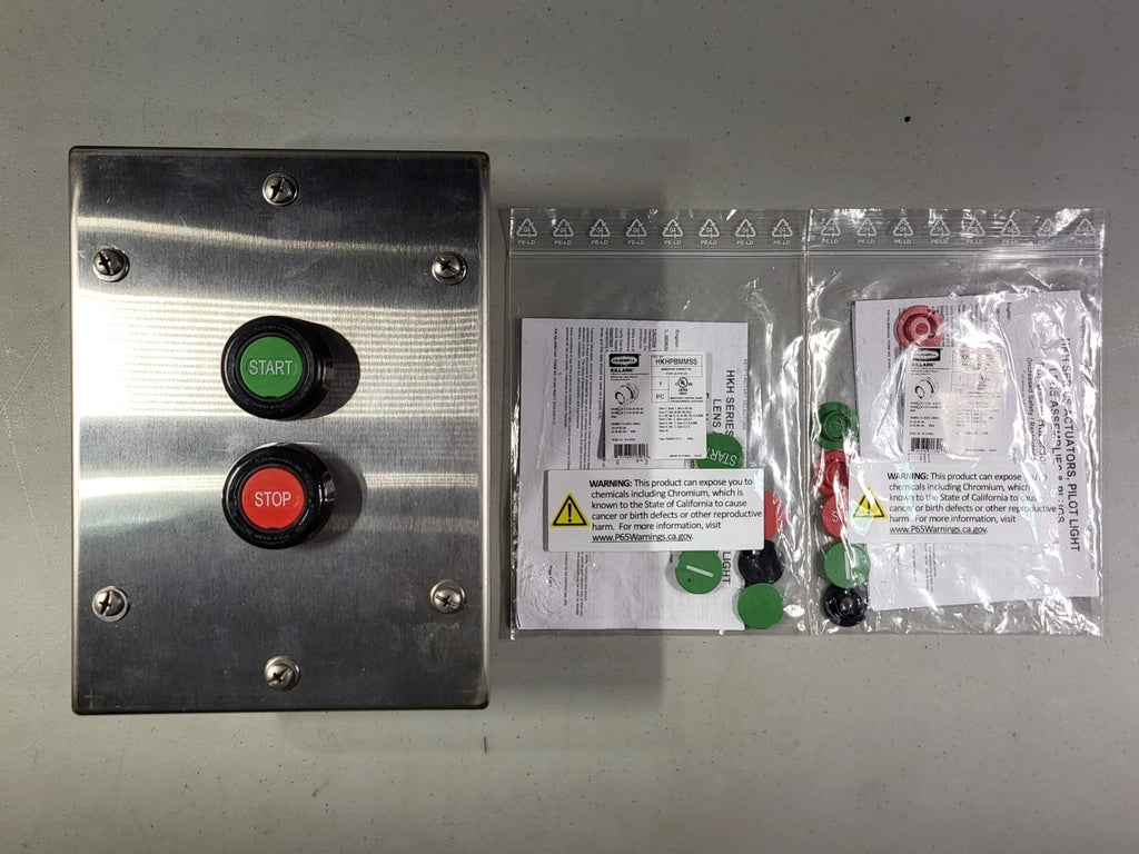KILLARK Control Station Double Momentary Start-Stop Push Buttons HKH1BEP2P11P11K8