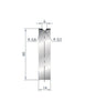EUROSTAMP Part No. 3159 @ 835mm 88 Degree Die Insert