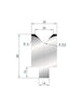 EUROSTAMP Part No. 3165 @ 805mm 88 Degree Die Insert (Segmented)