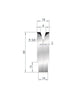 EUROSTAMP Part No. 3167 @ 835mm 30 Degree Die Insert