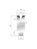 EUROSTAMP Part No. 3168 @ 835mm 30 Degree Die Insert