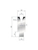 EUROSTAMP Part No. 3169 @ 415mm 30 Degree Die Insert