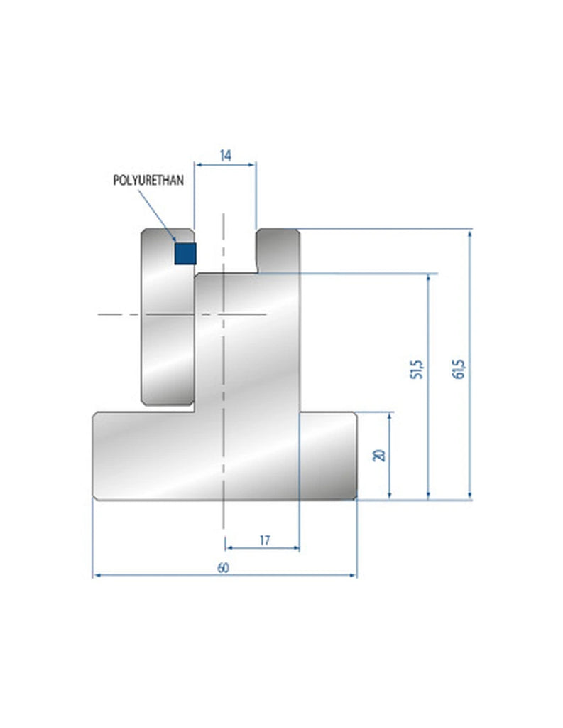 EUROSTAMP Part No. 3173 @ 835mm Insert Die Holder