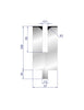 EUROSTAMP Part No. 3175 @ 550mm 24 Degree Hemming Die (Segmented)