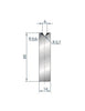 EUROSTAMP Part No. 3193 @ 415mm 60 Degree Die Insert