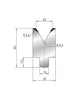 EUROSTAMP Part No. 3199 @ 415mm 60 Degree Die Insert