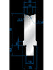 EUROSTAMP Part No. 3252 @ 550mm 86 Degree Single V Die (Segmented)