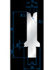 EUROSTAMP Part No. 3260 @ 200mm 30 Degree Single V Die