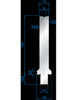 EUROSTAMP Part No. 3270 @ 100mm 86 Degree Single V Die