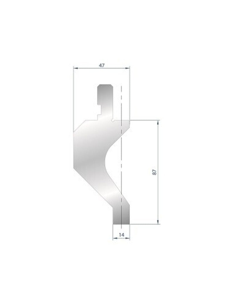 EUROSTAMP Part No. 1091 @ 410mm Round Element Holder