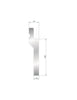 EUROSTAMP Part No. 1096 @ 410mm Round Element Holder
