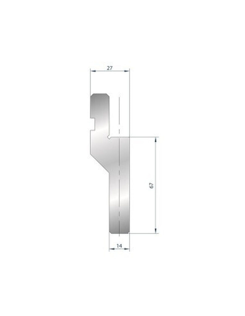 EUROSTAMP Part No. 1036 @ 410mm Round Element Holder