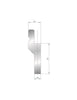 EUROSTAMP Part No. 1036 @ 410mm Round Element Holder