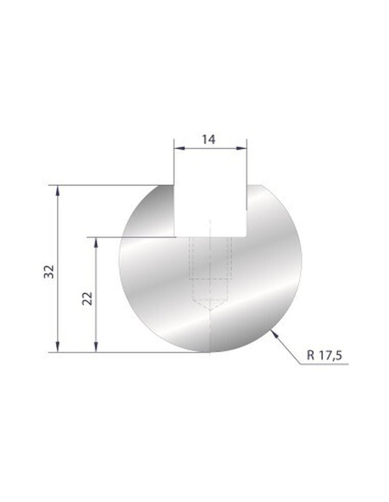 EUROSTAMP Part No. 1039 @ 835mm Round Element Holder