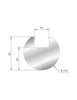 EUROSTAMP Part No. 1039 @ 835mm Round Element Holder