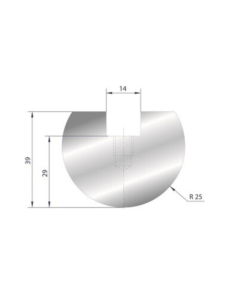 EUROSTAMP Part No. 1041 @ 415mm Round Element Holder