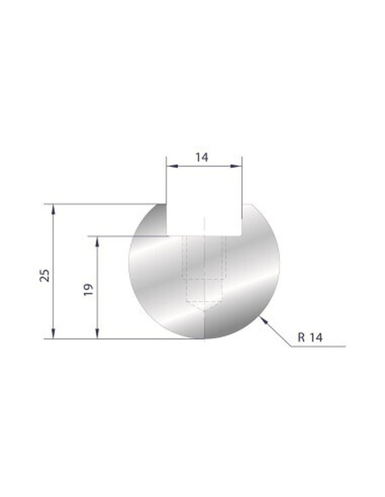 EUROSTAMP Part No. 1109 @ 835mm Round Element Holder