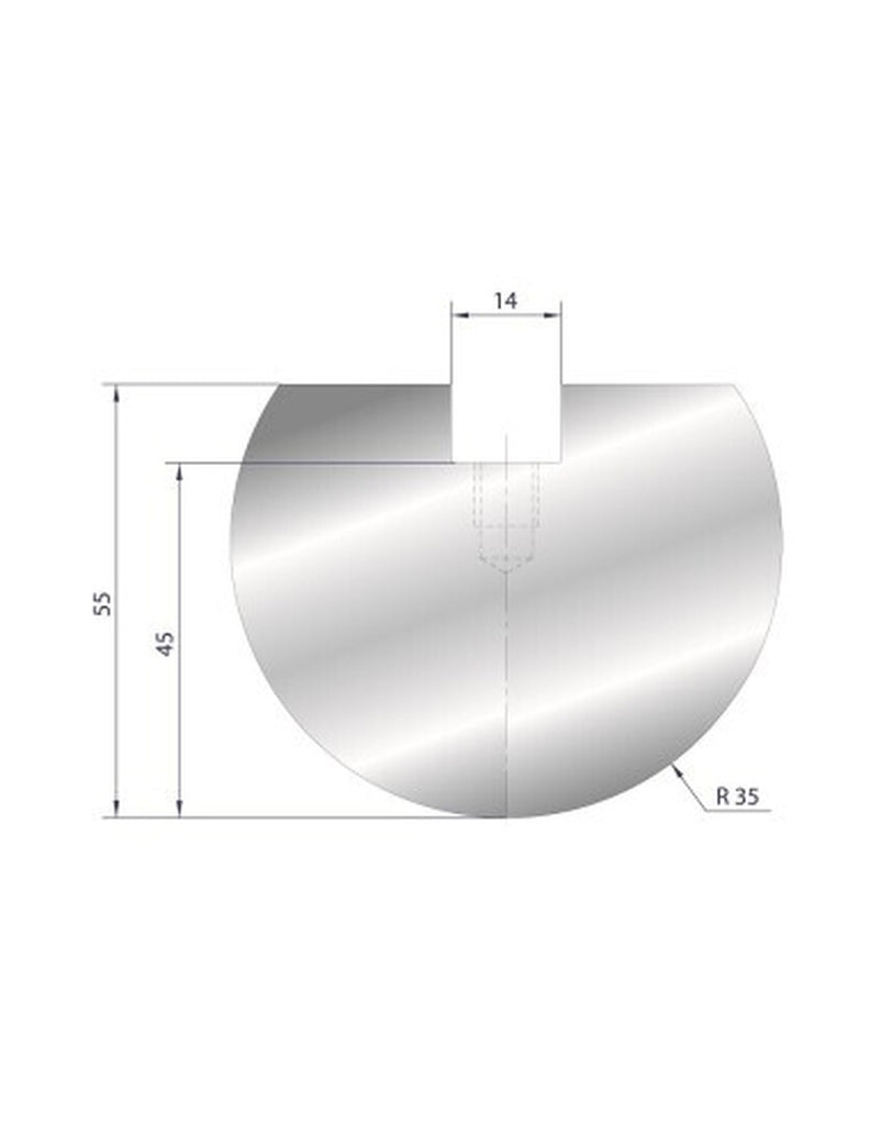 EUROSTAMP Part No. 1115 @ 415mm Round Element Holder