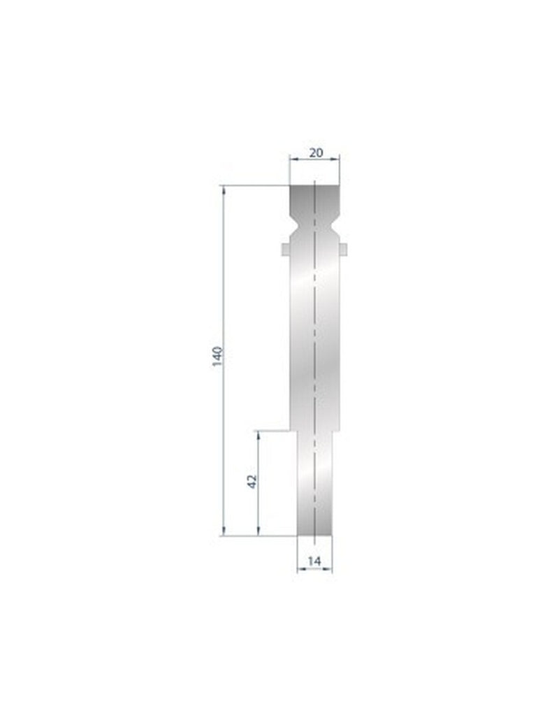 EUROSTAMP Part No. 1240 @ 410mm Round Element Holder
