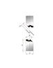 EUROSTAMP Part No. 1139 @ 415mm 90 Degree Joggle Inserts Holder