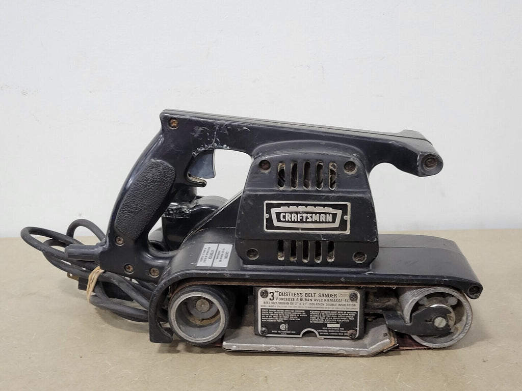 CRAFTSMAN 3" x 21" Dustless Belt Sander 315.11750 