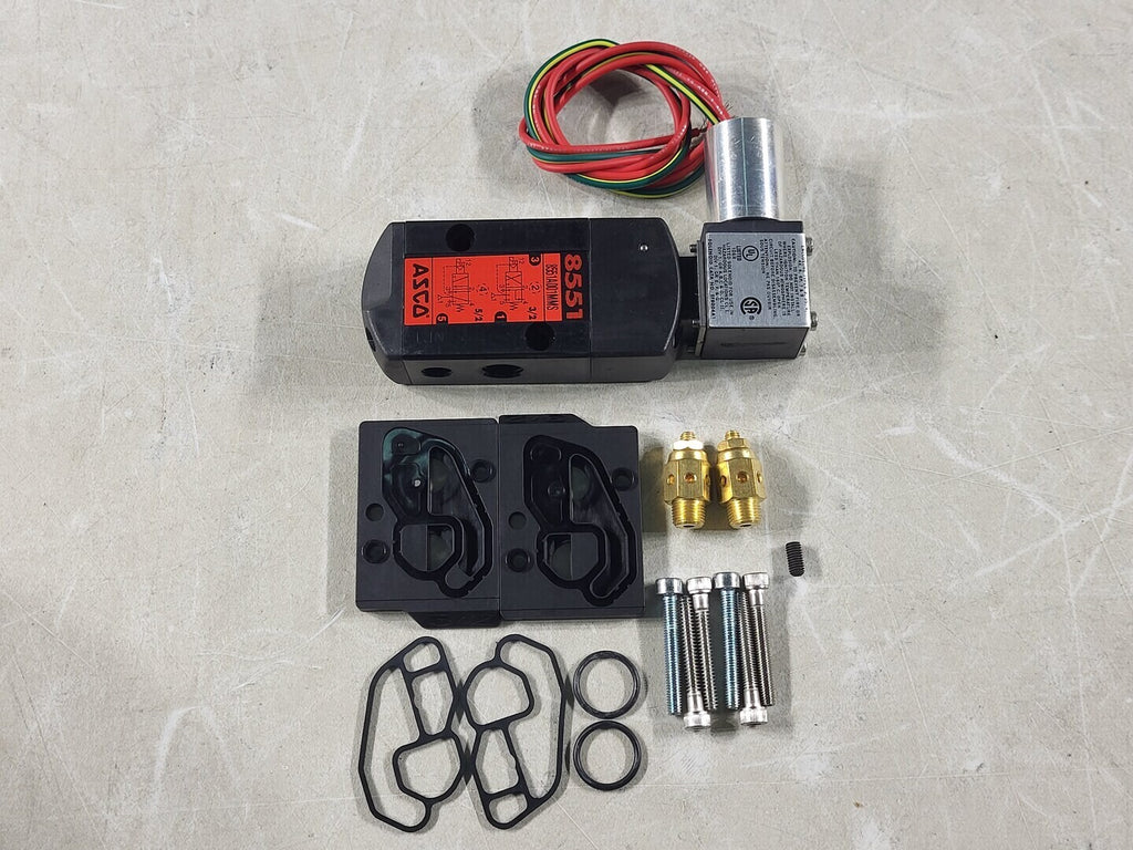 ASCO Spool Solenoid Valve Assembly 24VDC, EF8551A001MMS