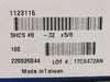 FASTENAL Socket Head Cap Screw #8-32 x 5/8", 1123115 (Case of 12 Box)
