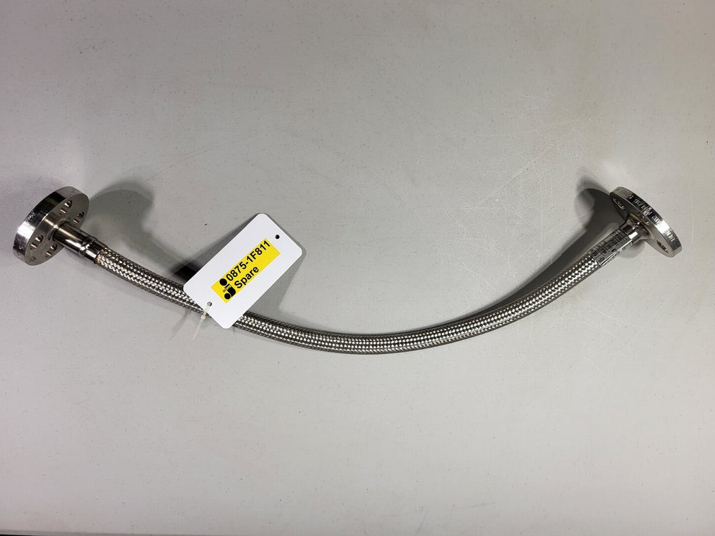 SENIOR FLEXONICS 27-1/4" Flexible Hose Assembly Stainless Steel FLT-050-FH-025.6-275-S06