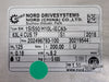 NORD 200:1 Ratio Gear Reducer SK 1SIS50/H10L-IEC63-63L/4CUSTF