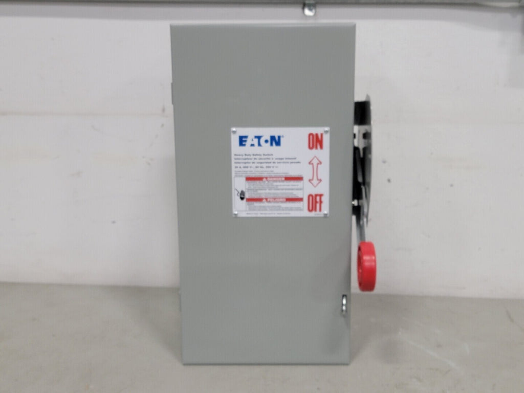 EATON 30Amp 600V 3P Fusible Safety Switch 1HD361