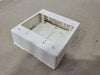 PANDUIT 2-Gang Shallow Junction Box JBP2IW (Box of 10)