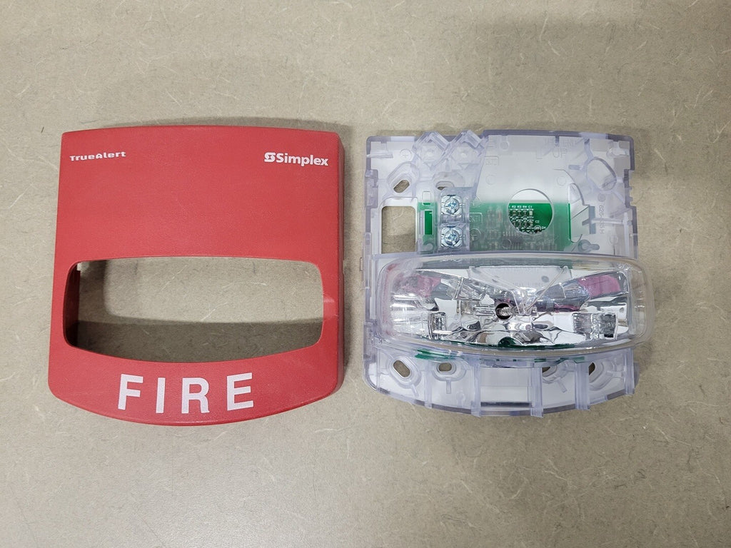 SIMPLEX Multi-Candela Strobe, Red, 4906-9101, P/N 0743250