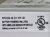 ACUITY CONTROLS Network Wireless Battery Power Wall Switch RPODB 4S DX WH G2