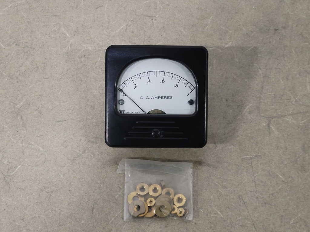 TRIPLETT CORPORATION Ammeter N1426-327, 0-1 DCKV, 337T