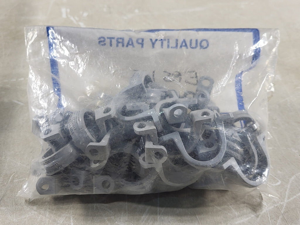 SCEPTER 3/4" 2 Hole PVC Pipe Strap (Packet of 49 Pieces)