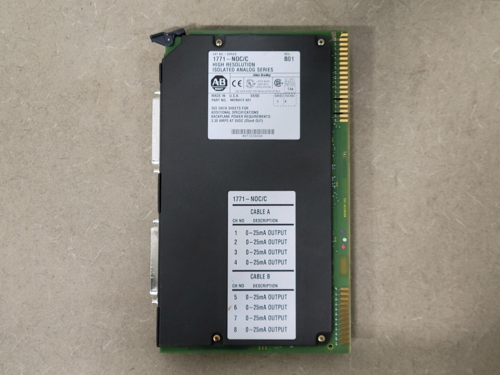 ALLEN-BRADLEY Isolated Analog Output Module 1771-NOC/C