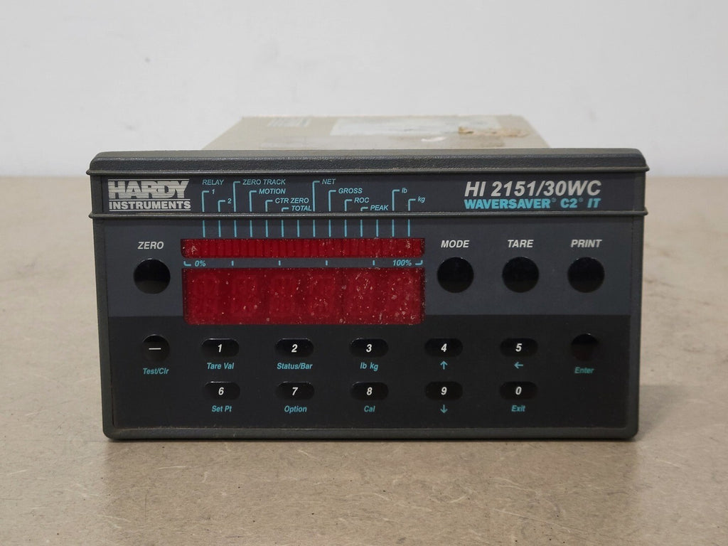 HARDY INSTRUMENTS Single-Scale Weight Controller HI2151/30WC-PM
