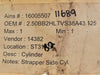 Pneumatic Cylinder Bore 2.5", Stroke: 43.125", 2.50BB2HLTVS38A43.125