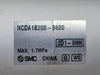 1.7 MPa Tie Rod Pneumatic Cylinder NCDA1B200-0600, 2" Bore x 6" Stroke