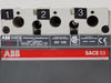 ABB 200 Amp, 3 Pole, 240 volts Circuit Breaker 122160003-001 w/ Shunt Trip 