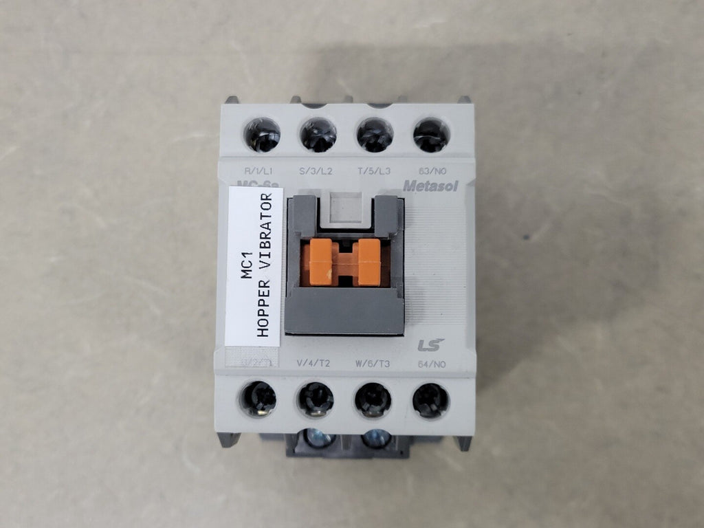 LS 6 Amp, 3 Pole, 1NO, 120 VAC Coil Contactor MC-6A
