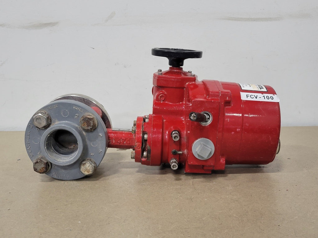 REMOTE CONTROL INC Actuator RCEL006 w/ 2" Butterfly Valve