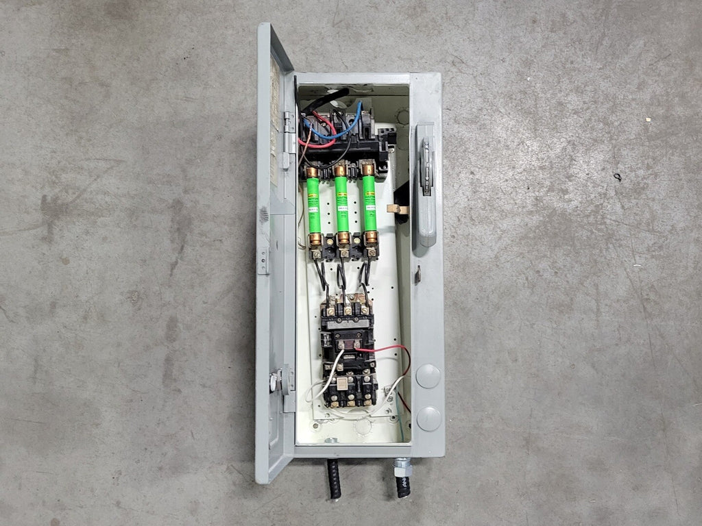 Full Voltage Starter 509-B0*-18A, 10HP, 27A, 600V, 3PH Size 1
